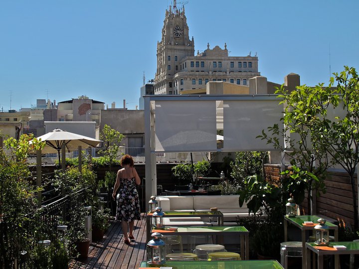 Terraza de Las Letras. Gran Vía, Madrid