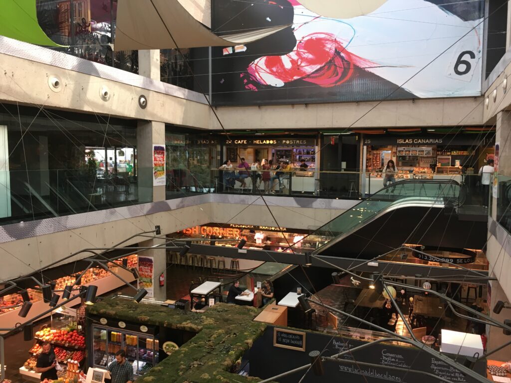 マドリードの市場、サンアントン